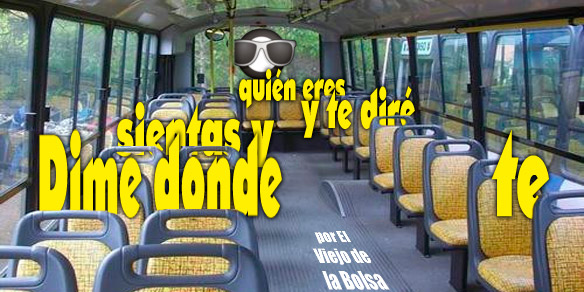 Colectivo: Dime dónde te sientas y te diré quién eres